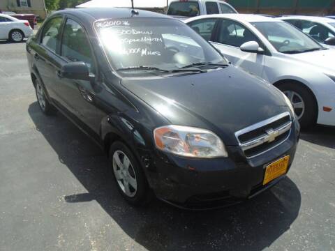 2010 Chevrolet Aveo for sale at River City Auto Sales in Cottage Hills IL