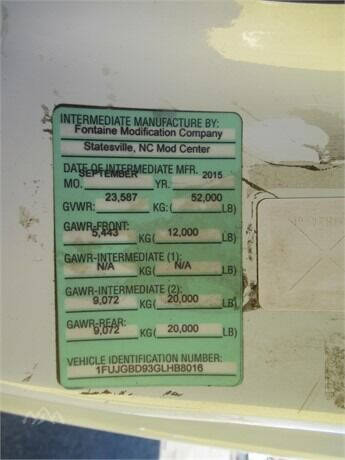 2016 Freightliner Cascadia