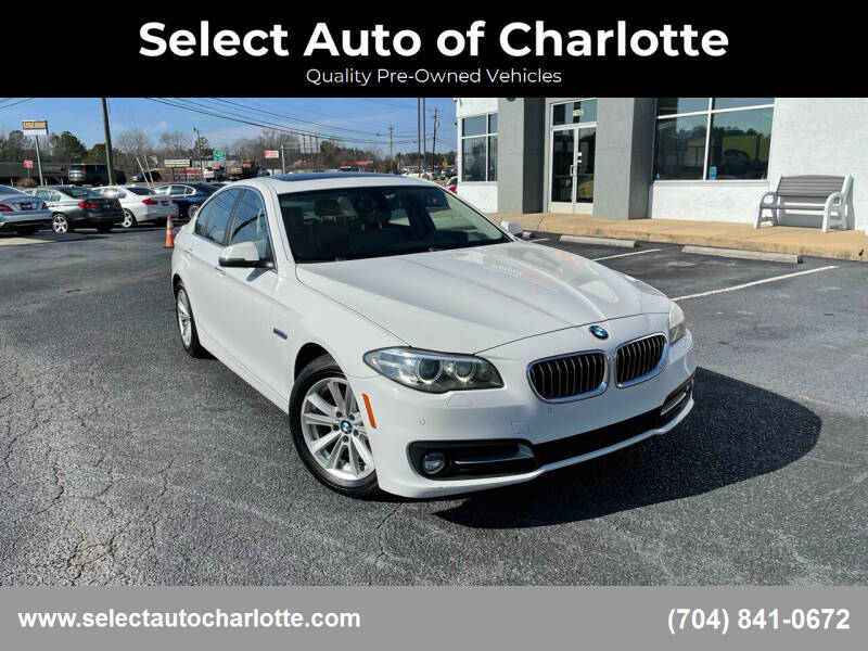 2015 BMW 5 Series for sale at Select Auto of Charlotte in Matthews NC