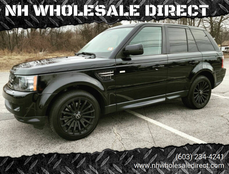 2012 Land Rover Range Rover Sport for sale at NH WHOLESALE DIRECT in Derry NH