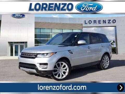 2015 Land Rover Range Rover Sport for sale at Lorenzo Ford in Homestead FL