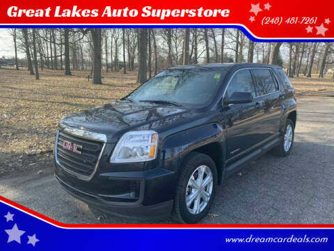 2017 GMC Terrain for sale at Great Lakes Auto Superstore in Waterford Township MI