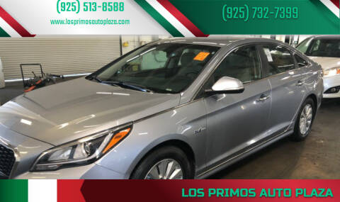 2016 Hyundai Sonata Hybrid for sale at Los Primos Auto Plaza in Brentwood CA
