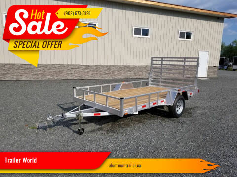 2023 Tero 6x12 3K Aluminum Utility for sale at Trailer World in Brookfield NS