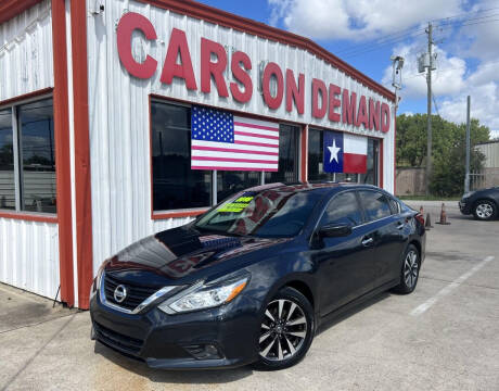 2016 Nissan Altima for sale at Cars On Demand 3 in Pasadena TX