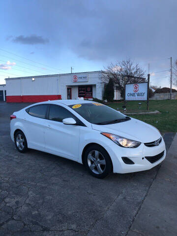 2011 Hyundai Elantra for sale at One Way Auto Exchange in Milwaukee WI