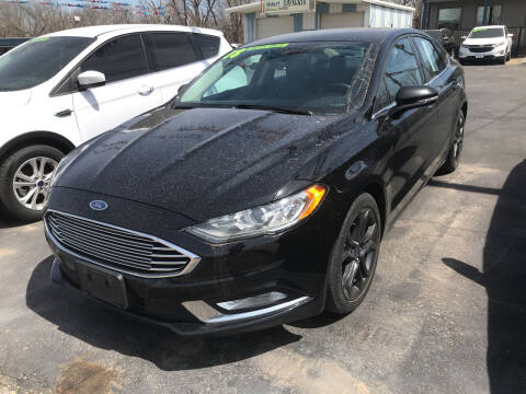 2018 Ford Fusion for sale at Robert Baum Motors in Holton KS