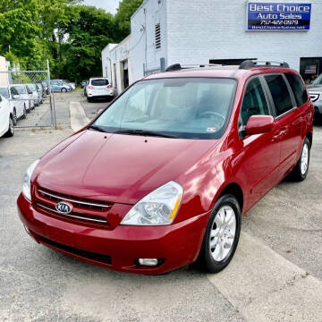2008 Kia Sedona for sale at Best Choice Auto Sales in Virginia Beach VA