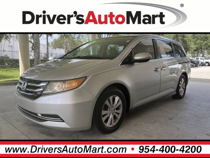 2014 Honda Odyssey for sale in Davie, FL