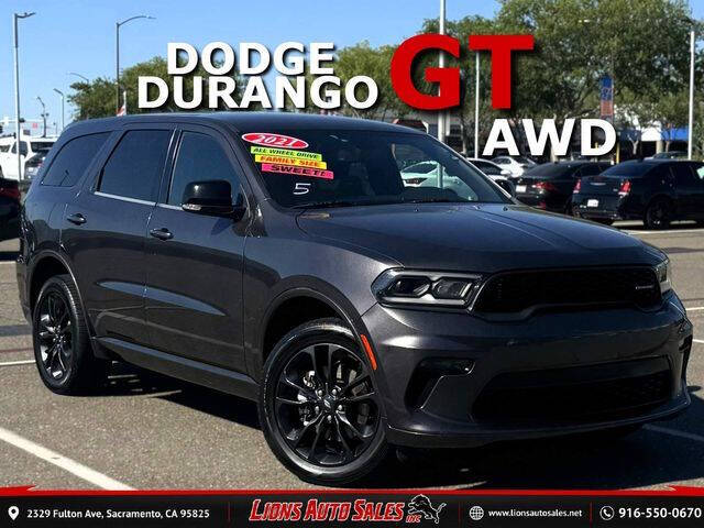 Gray 2021 Dodge Durango GT AWD GT 4dr SUV 1