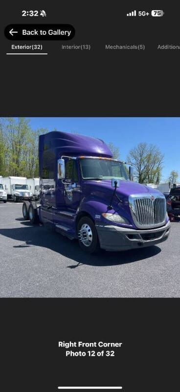 2016 International ProStar+