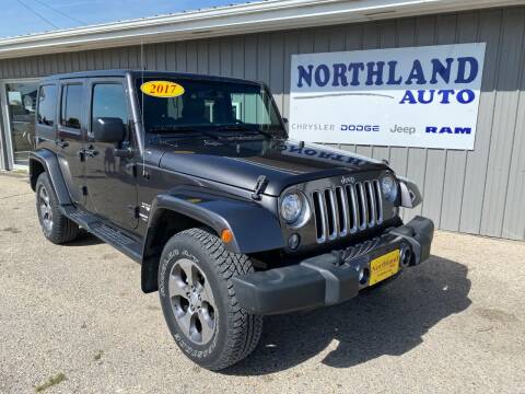 2017 Jeep Wrangler Unlimited for sale at Northland Auto in Humboldt IA