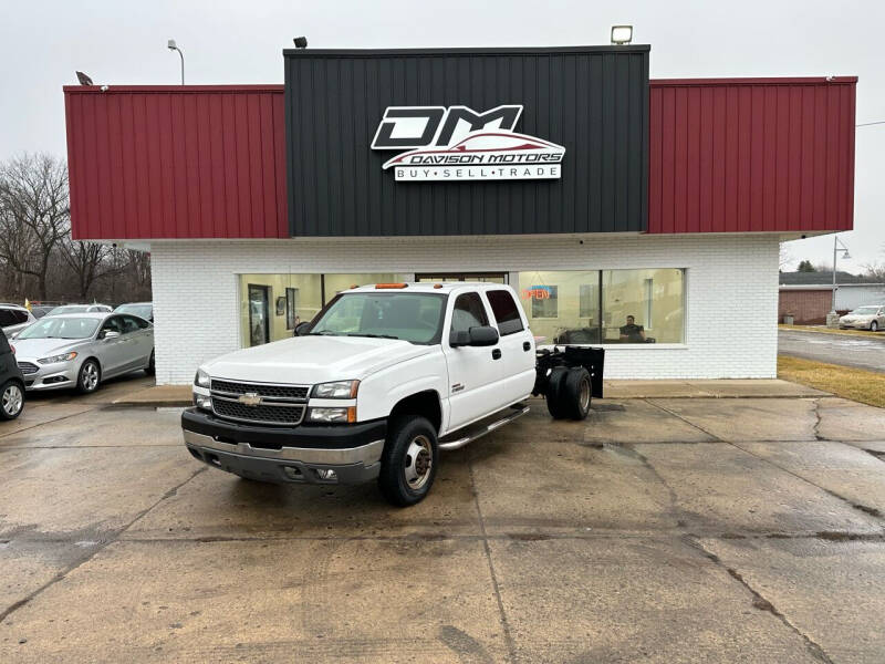 2005 Chevrolet Silverado 3500 for sale at Davison Motorsports in Holly MI