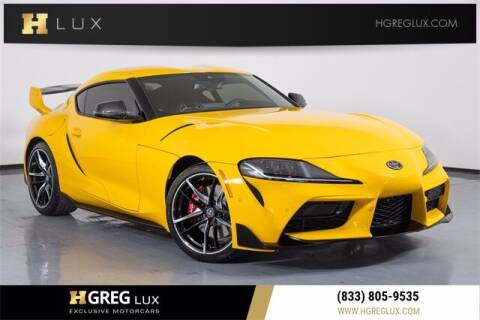 2022 Toyota GR Supra for sale at HGREG LUX EXCLUSIVE MOTORCARS in Pompano Beach FL