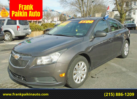2011 Chevrolet Cruze for sale at Frank Paikin Auto in Glenside PA