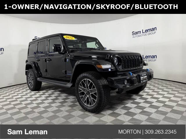 2024 Jeep Wrangler for sale at Sam Leman CDJRF Morton in Morton IL