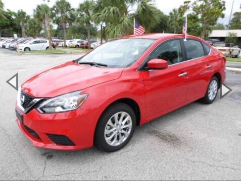 2018 Nissan Sentra for sale at Blue Lagoon Auto Sales in Plantation FL