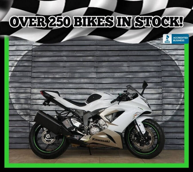 used kawasaki ninja zx6r for sale