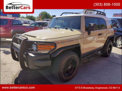 2011 Toyota FJ Cruiser for sale at Better Cars in Englewood CO