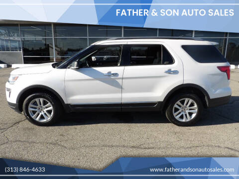 2019 Ford Explorer for sale at Father & Son Auto Sales in Dearborn MI