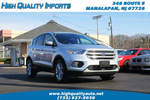 2019 Ford Escape for sale at High Quality Imports in Manalapan NJ
