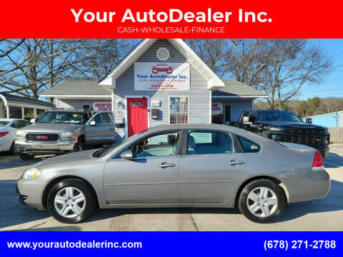2006 Chevrolet Impala for sale at Your AutoDealer Inc. in Mcdonough GA