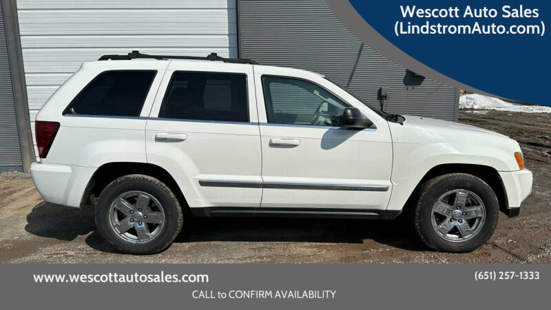 2005 Jeep Grand Cherokee for sale at Wescott Auto Sales (LindstromAuto.com) in Lindstrom MN