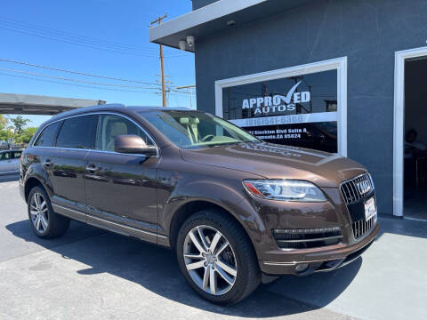 2015 Audi Q7 for sale at Approved Autos in Sacramento CA