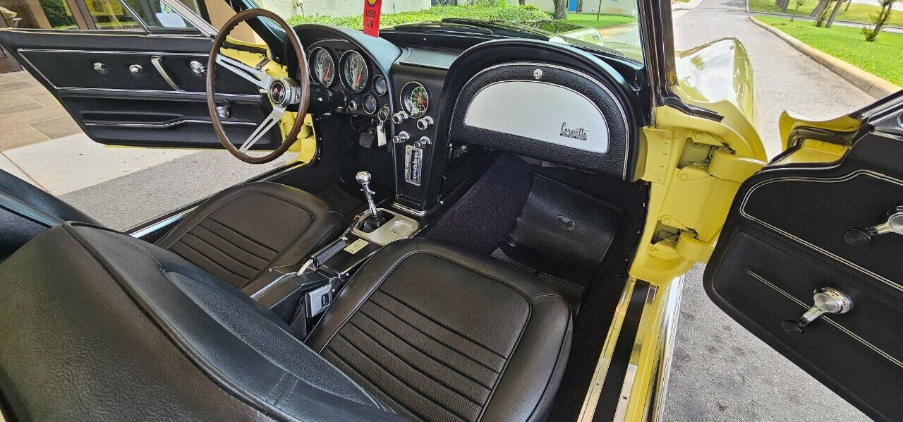 1967 Chevrolet Corvette Stingray for sale at FLORIDA CORVETTE EXCHANGE LLC in Hudson, FL