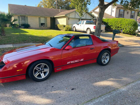 1987 Chevrolet Camaro for sale at Demetry Automotive in Houston TX