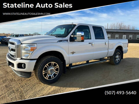 2015 Ford F-250 Super Duty for sale at Stateline Auto Sales in Mabel MN