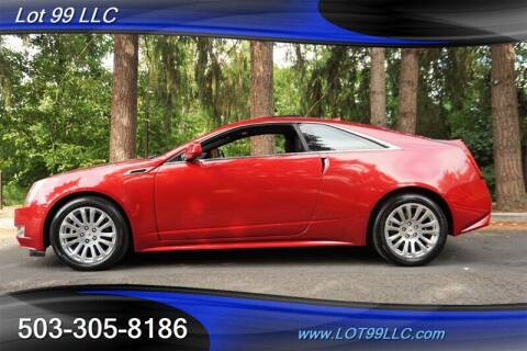2012 Cadillac CTS for sale at LOT 99 LLC in Milwaukie OR