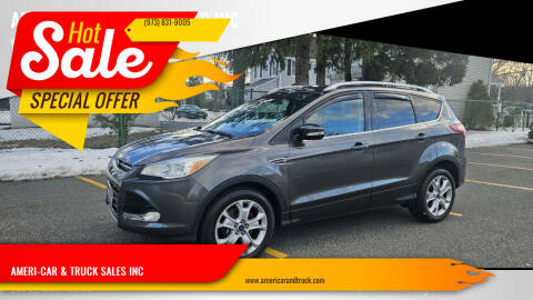 2015 Ford Escape for sale at AMERI-CAR & TRUCK SALES INC in Haskell NJ