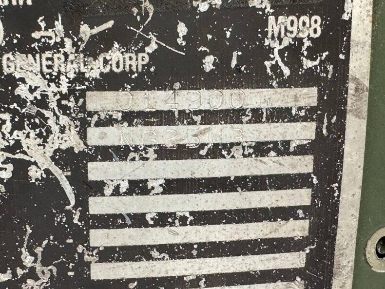 1986 AM General Hummer