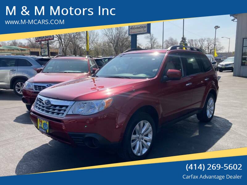 2011 Subaru Forester for sale at M & M Motors Inc in West Allis WI