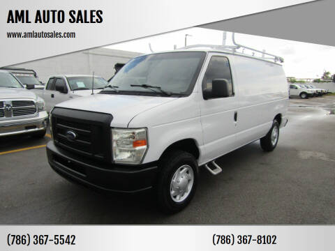2012 Ford E-Series for sale at AML AUTO SALES - Cargo Vans in Opa-Locka FL