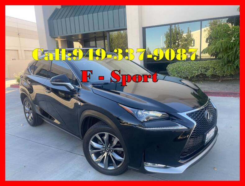 2015 Lexus NX 200t for sale at Cruise Autos in Corona CA