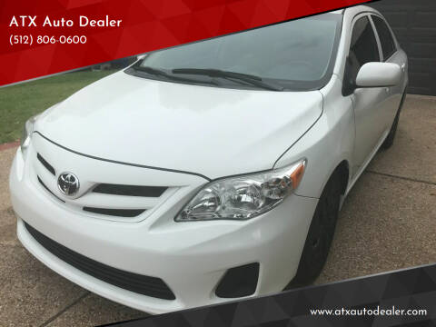 2013 Toyota Corolla for sale at ATX Auto Dealer in Kyle TX