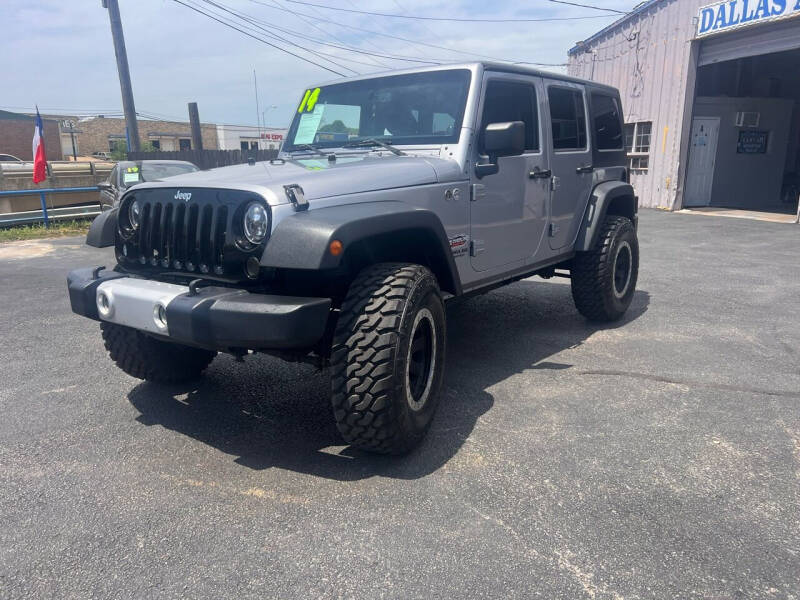 2014 Jeep Wrangler Unlimited for sale at Dallas Auto Drive in Dallas TX