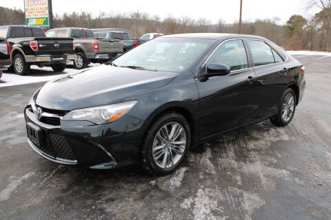 2015 Toyota Camry for sale at T James Motorsports in Nu Mine PA