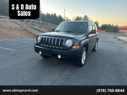 2014 Jeep Patriot for sale at S & D Auto Sales in Maynard MA