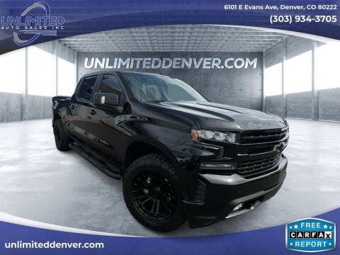 2021 Chevrolet Silverado 1500 for sale at Unlimited Auto Sales in Denver CO