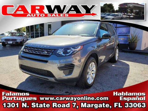 2016 Land Rover Discovery Sport for sale at CARWAY Auto Sales in Margate FL