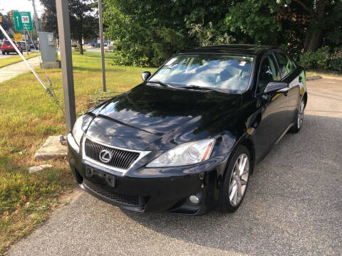 2011 Lexus IS 250 for sale at Barga Motors in Tewksbury MA