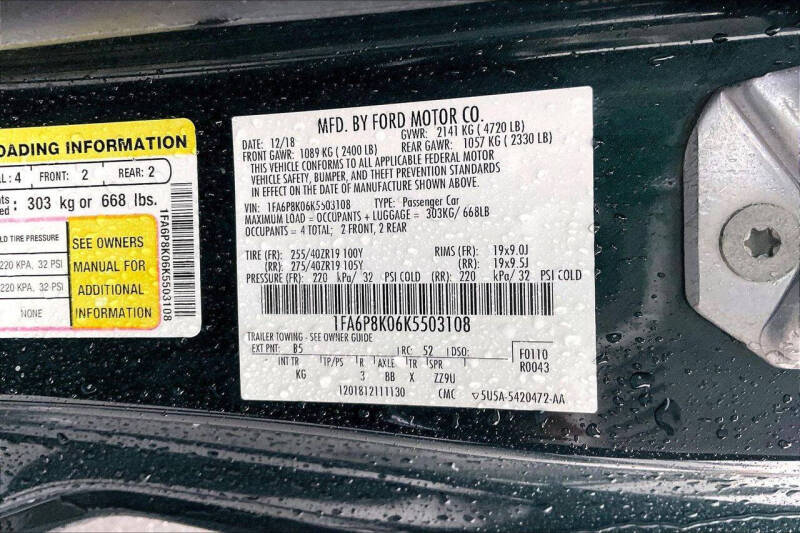 2019 Ford Mustang BULLITT