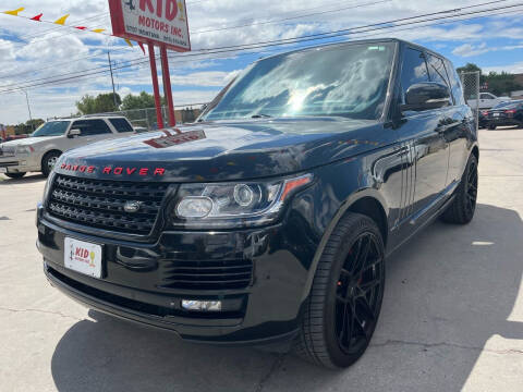 2014 Land Rover Range Rover for sale at Kid Motors Inc in El Paso TX