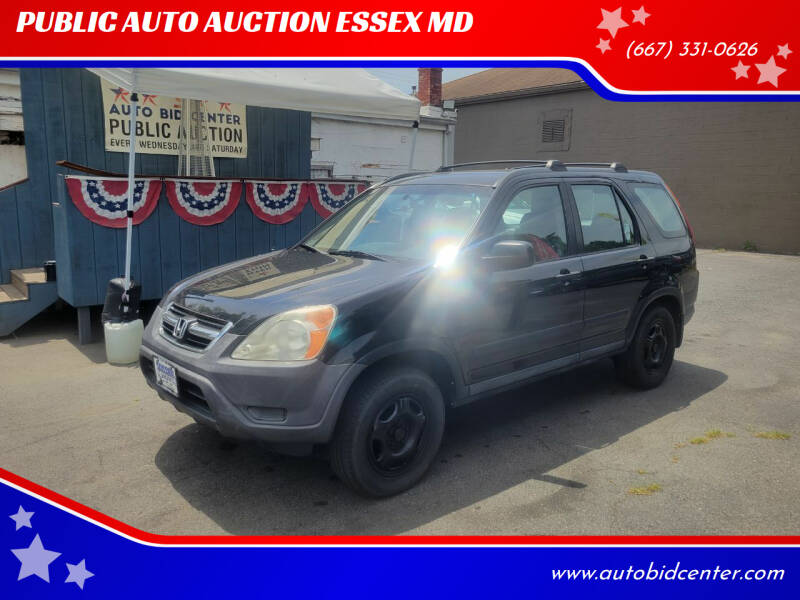 2004 Honda CR-V for sale at PUBLIC AUTO AUCTION ESSEX MD in Essex MD