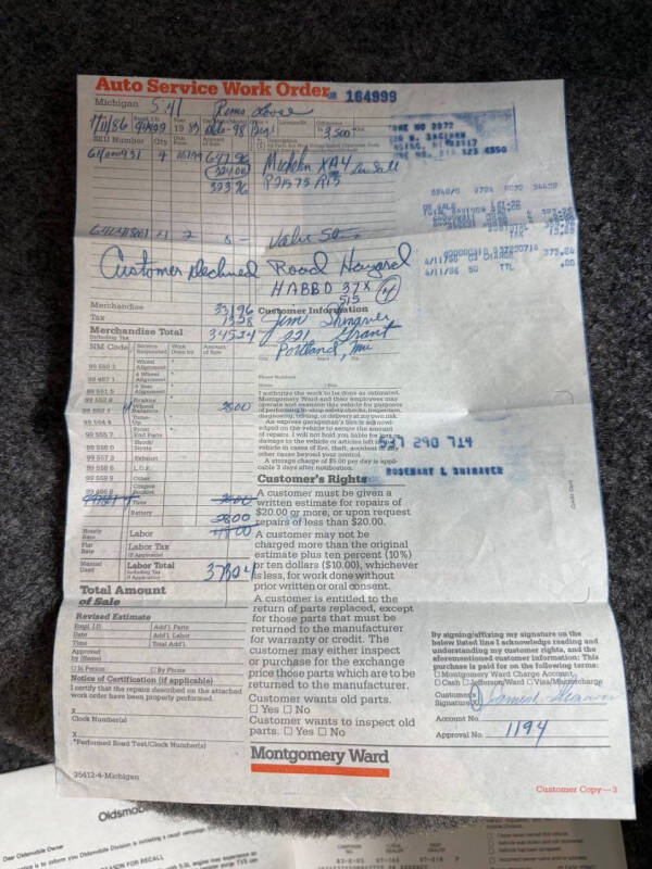 1983 Oldsmobile Ninety-Eight Regency