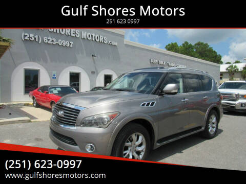 2012 Infiniti QX56 for sale at Gulf Shores Motors in Gulf Shores AL