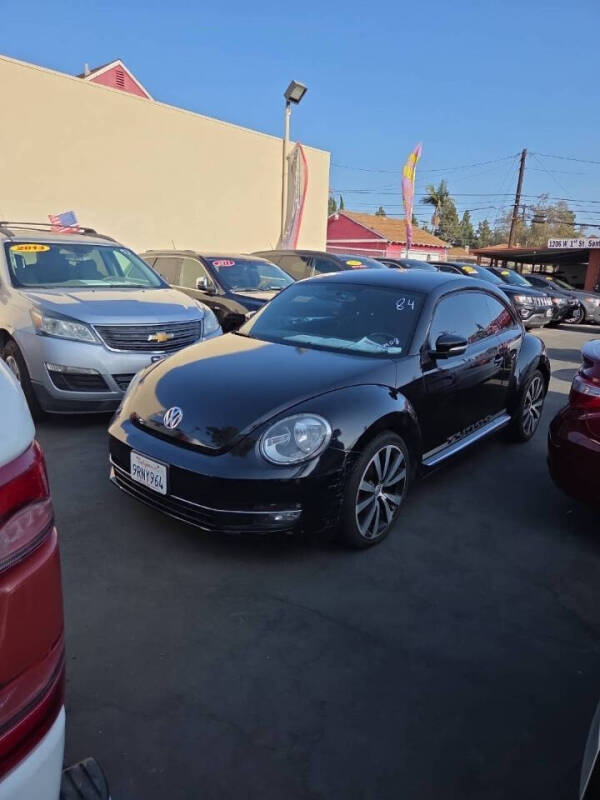 2012 Volkswagen Beetle Black Turbo PZEV